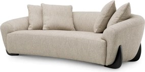 Canapea design LUX Siderno, Splendor gri deschis