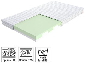 Saltea din spumă rece HR Lujza 90x200