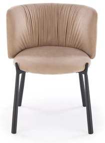 Scaun K531 velvet bej