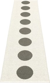 Covor tip traversă pentru interior și exterior gri închis 70x300 cm Vera Charcoal – Pappelina