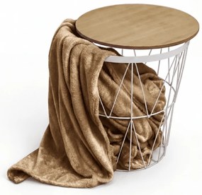 Patura din microplus CALMI 150x200 cm maro