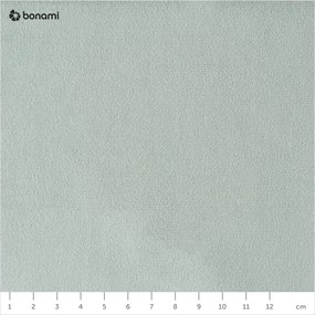 Canapea cu tapițerie din catifea Mazzini Sofas Sardaigne, 158 cm, verde mentol