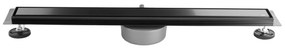 Rigola dus Neox Pro Linear Drain Negru 80cm, Rea