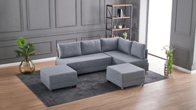 Canapea extensibilă Flay (Gri) (D). 1067550