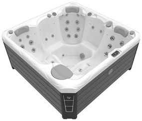 Budapest CityLife Deluxe jacuzzi Ice white