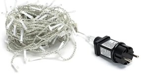 Brilagi - Ghirlandă LED de Crăciun pentru exterior, 200 LED, 8 funcții, 13 x 0,6 m, IP44, alb cald