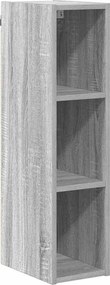 vidaXL Dulap suspendat Gri Sonoma 20 x 29,5 x 80 cm Lemn compozit