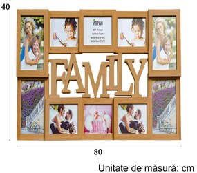 Rama foto Family, 10 poze, Naimeed D4590 Bamboo