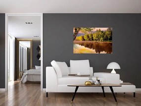 Tablou - După râu (90x60 cm)