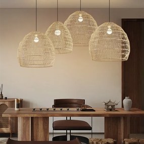 Immax 08261L - Lustră suspendată pe cablu BOHO DELICADO 1x E27/40W/230V Ø 60 cm