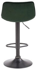 Scaun de bar Kinsley, verde/negru