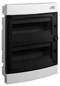 Tablou 24 module Noark, 2 randuri, incastrat, IP40