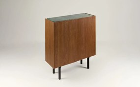 Bar lemn masiv Winston, 112 × 36 × 112 cm