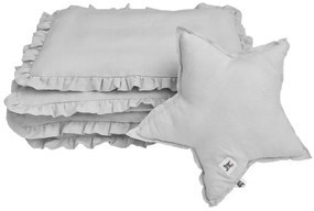 Perna decorativa din in STAR STONE GRAY