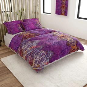 Lenjerie de pat din microfibra violet CHANTAL Dimensiune lenjerie de pat: 70 x 80 cm | 140 x 200 cm