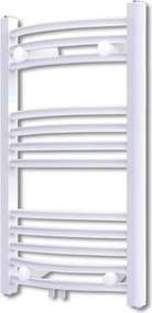 vidaXL Radiator port-prosop încălzire centrală baie 500x764 mm curbat