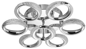 Plafonieră LED 7xLED/14W/230V 3000-5000K d. 50 cm crom lucios