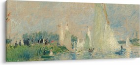 Tablou - Auguste Renoir, Regatta at Argenteuil, reproducere (120x50 cm)