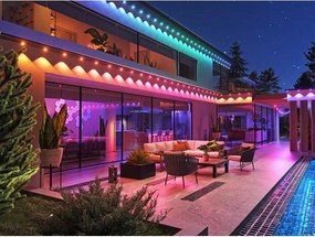 Nanoleaf N7401K02-15POL - Ghirlandă LED RGBW dimabilă 72W/230V 15m 2200-6500K IP67 Wi-Fi