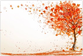 Tablou - Copac în vâmnt (90x60 cm)