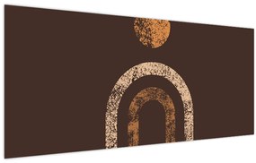 Tablou - Arce portocalii N⁰1 (120x50 cm)