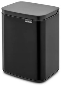 Cos pentru gunoi Brabantia Bo Small 1006622, 4 L, Deschidere lina si silentioasa, Bază antiderapantă, Negru