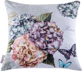 decoDoma Set de 3 feţe pernuţe HORTENSII, 45 x 45 cm