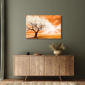 Tabloul cu pomul portocaliu (90x60 cm)