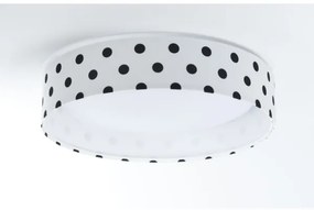 LED Plafonieră GALAXY KIDS LED/24W/230V buline alb/negru