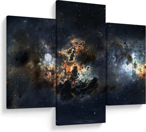 Tablou - Universul cu Nebula (90x60 cm)