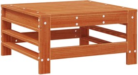 vidaXL Suport pentru picioare de grădină Lemn masiv de pin Maro Ceară