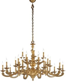 Candelabru XXL 25 de brate LUX design clasic realizat manual Alberto