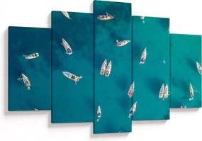 Tablou - Sailboats (150x105 cm)