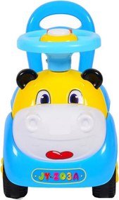 Masinuta cu functie de trotineta fara pedale NOVOKIDS™ Super Hipo Car , Cu melodii si sunete, maxim 25 kg , Pentru interior si exterior, Model