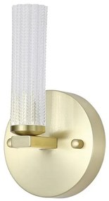 Aplica LED de perete baie metal alama IP44 Aberdeen