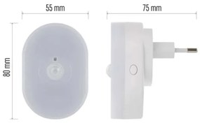 Senzor de mișcare cu lumină de veghe GoSmart Wi‑Fi