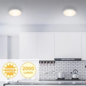Plafonieră LED FIRE LED/21W/230V 3000K Briloner 7141-014