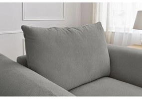 Fotoliu gri Ernest – Bobochic Paris