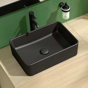 JIKA H8184237161121 - Lavoar CUBITO 50x35 cm ceramică/negru mat