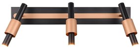 Spot negru-bronz LED 20,5x63 cm Ikaris – Trio Select
