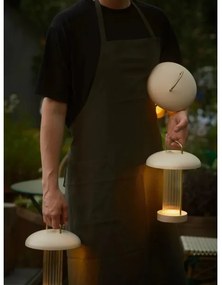 Nordlux - Lampă de masă tactilă reîncărcabilă dimabilă MIRANO LED/3W/3,7V, bej