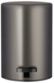 Coș de gunoi gri închis cu pedală din oțel 3 l Modo – Blomus