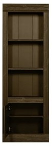 Bibliotecă maro din lemn de pin 78x230 cm Yumi – BePureHome