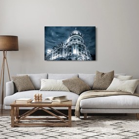 Tablou cu arhitectură în întuneric (90x60 cm)