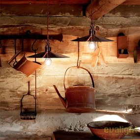Aplica de perete rustica CANTINA AP1 RAME 112695
