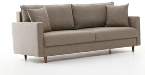 Canapea trei locuri Evelyn (Crem). 1073293