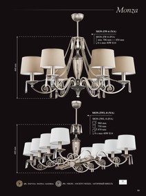 Lampadar design clasic cristal Asfour Monza