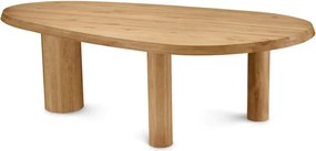 Masa dining din lemn design LUX Prelude, Reclaimed oak