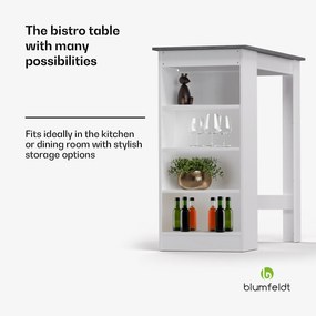 Erskine, masă de bar, masă de tejghea, home bar, 3 nivele, design modern