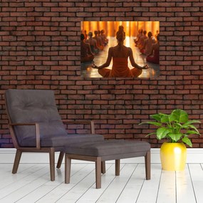 Tablou - Lecții de yoga (70x50 cm)